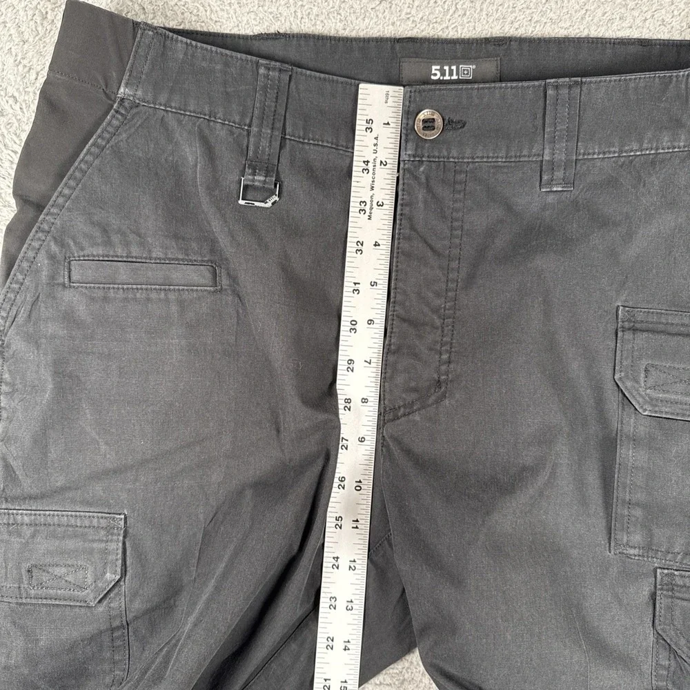5.11 Tactical Men's 36x32 Black ABR Pro Straight Fit Cargo 9 Pockets